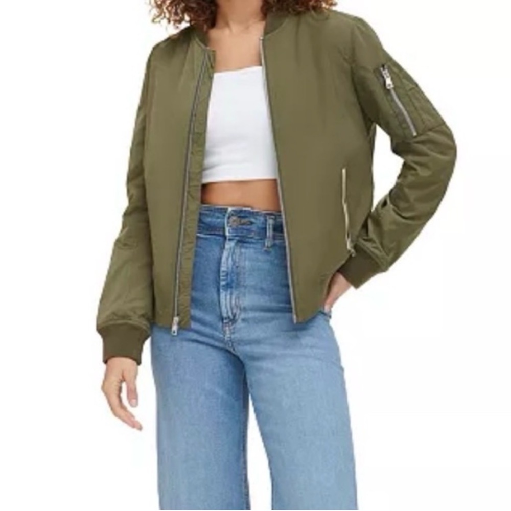 Levi's Khaki Women's Bomber Jacket